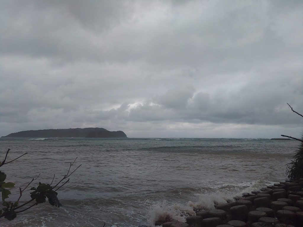 南の島も寒波