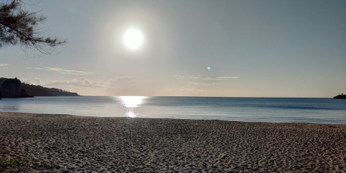 冬の西表島の海の様子